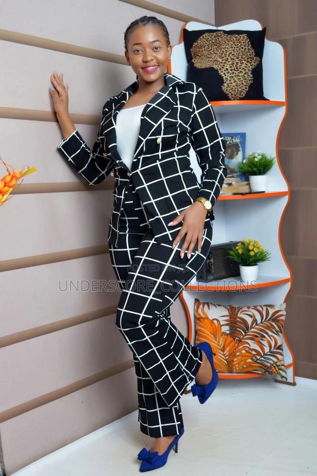 Three Piece Ladies Trouser Suit - thumbnail 2