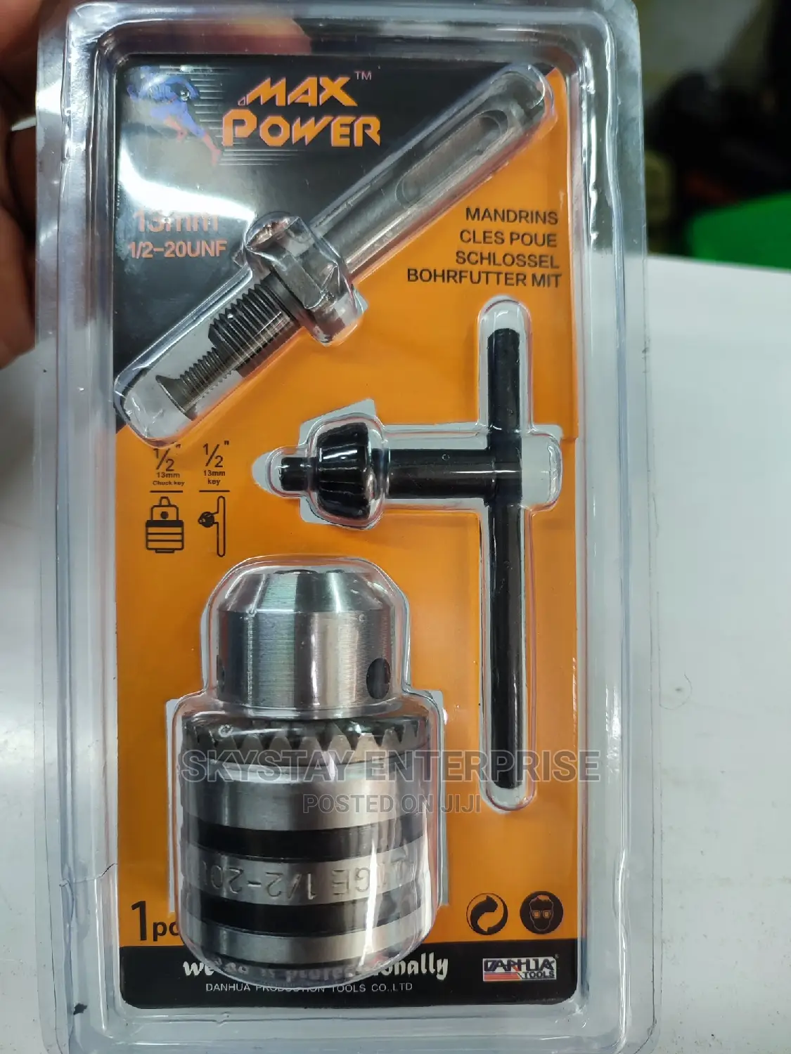 Drill Chuck Key 10/13mm Chuck Set