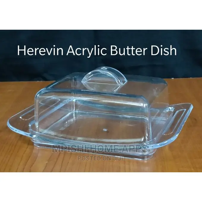 Acrylic Butter Dish 18×13cm