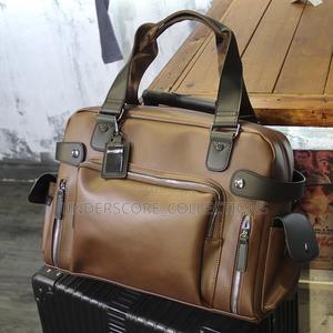 Unisex Leather Business Bag