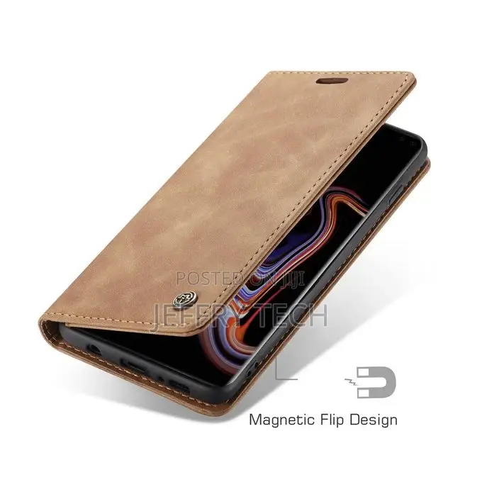 Caseme Leather Flip Case for Oppo A54 With Pockets