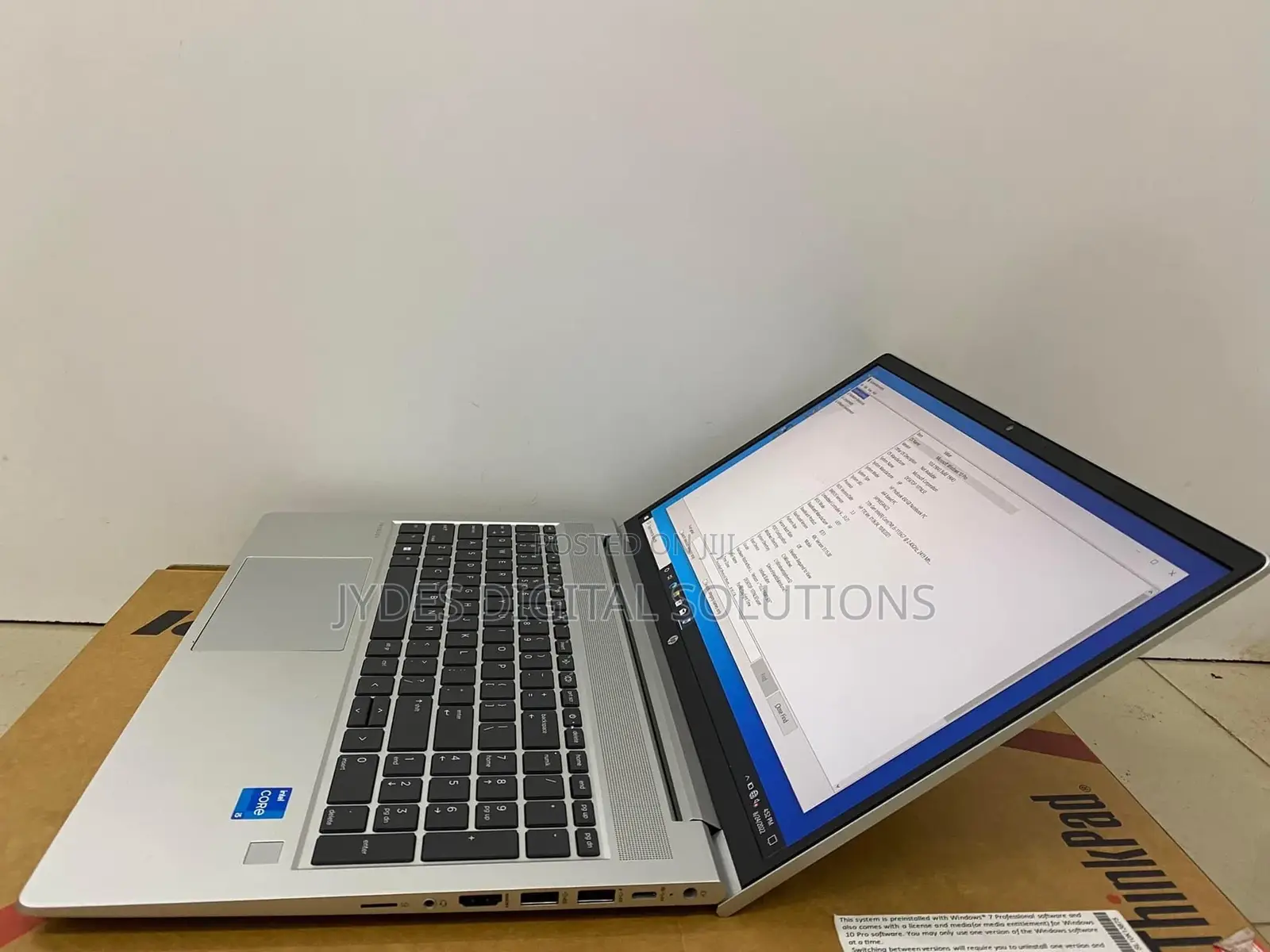 Laptop HP ProBook 450 G8 8GB Intel Core i7 SSD 512GB