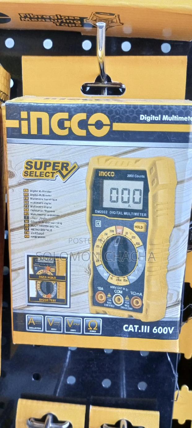 Ingco Digital Multimeter 600V - main view