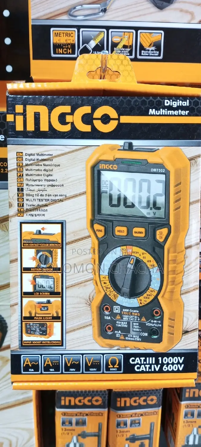 Ingco Digital Multimeter 1000W