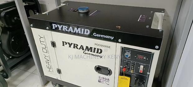 9kva Pyramid Generator With Both Single Three Phase Output