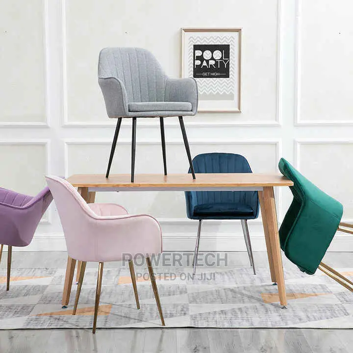 Stylish Chairs With Micro Fibre Fabric