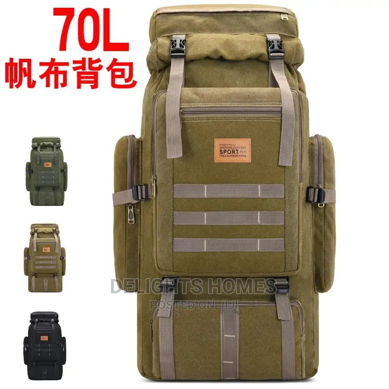 70 Ltrs Camouflage Military Style Stylish Travel Bags