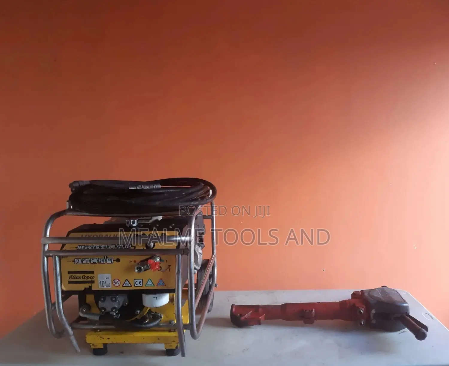 Hydraulic Breaker 2014 Petrol Atlas Copco Concrete Ex-Uk
