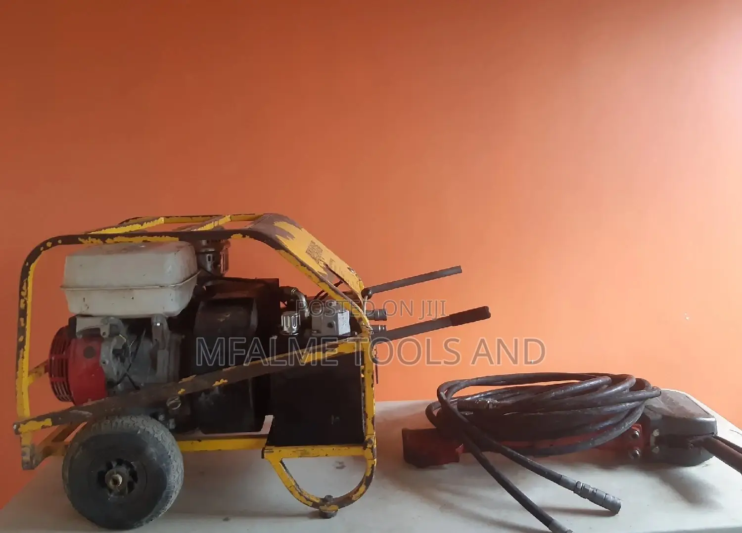 Hydraulic Breaker Laser Petrol Concrete Power Pack Ex-Uk