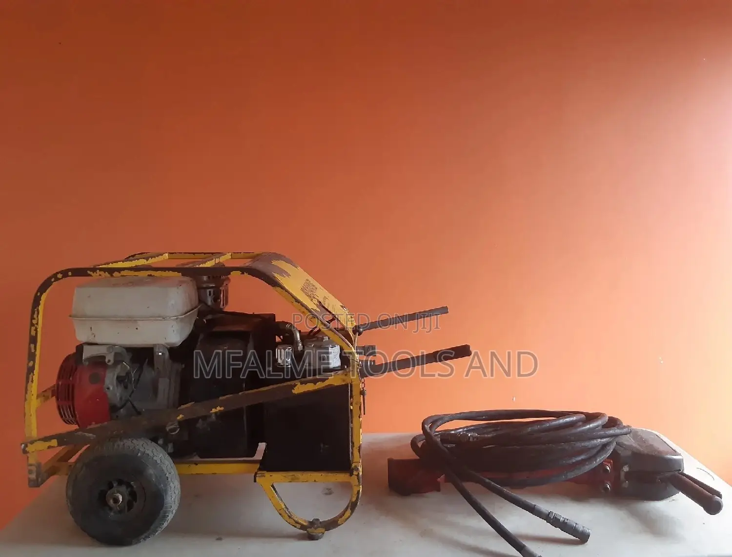 Hydraulic Breaker Laser Petrol Concrete Power Pack Ex-Uk
