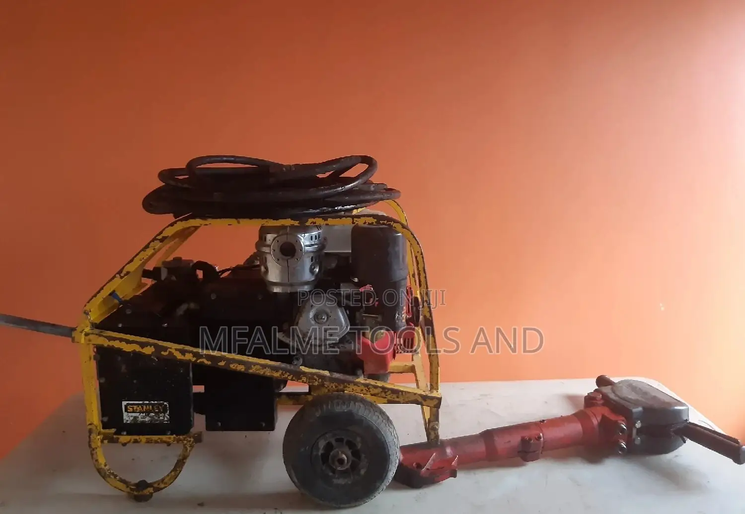 Hydraulic Breaker Laser Petrol Concrete Power Pack Ex-Uk