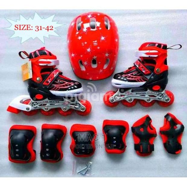 Full Gear Skates Helmet Skating Shoes Guards