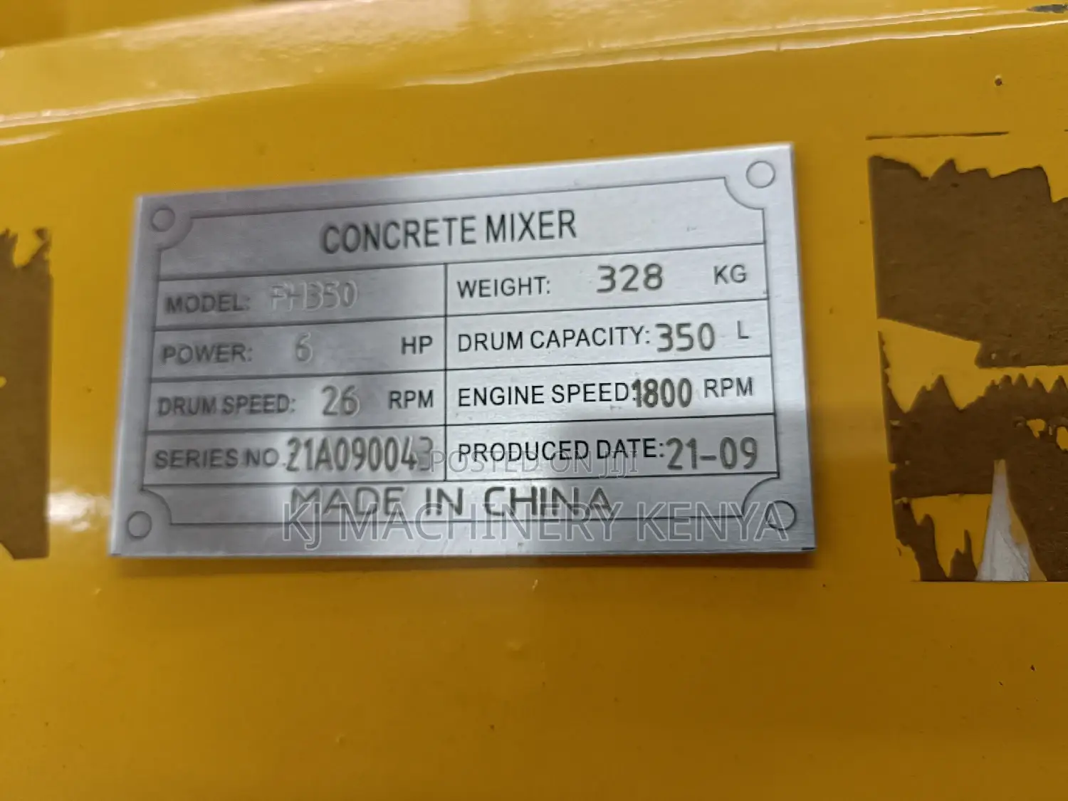 400 Litres Super Quality Concrete Mixer