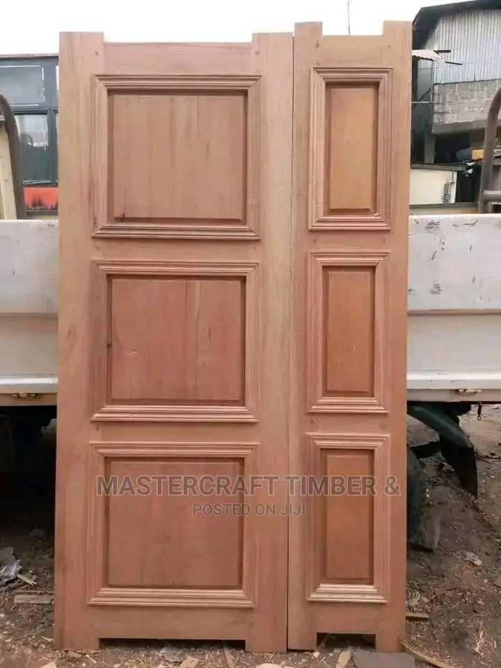 Solid Panel Mahogany Doors in Kenya Security Doors 4ft X 7ft in Ruiru