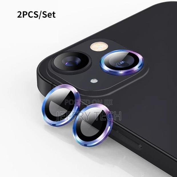 Tempered Glass Camera Lens Cover Film Ring for iPhone 13 / 1 - main view