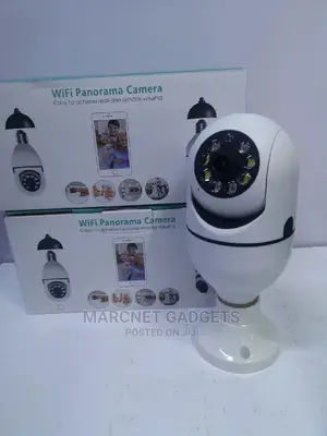 Rotating Nanny Bulb Camera