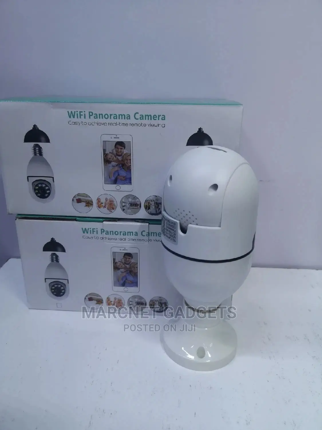 Rotating Nanny Bulb Camera