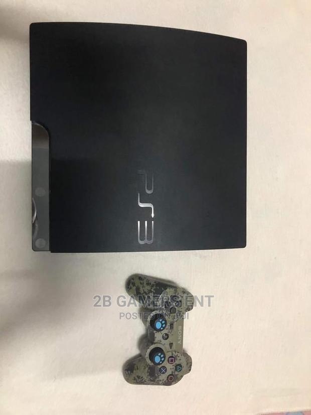 Ps3 Chipped Slim Console - main view