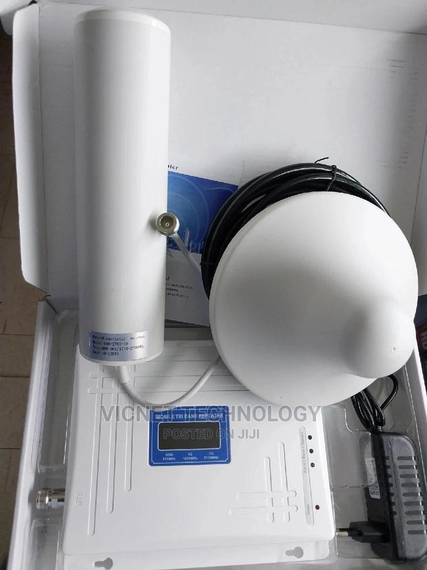4G,3G,2G Triband GSM Signal Booster With 12dbi Omni Antenna