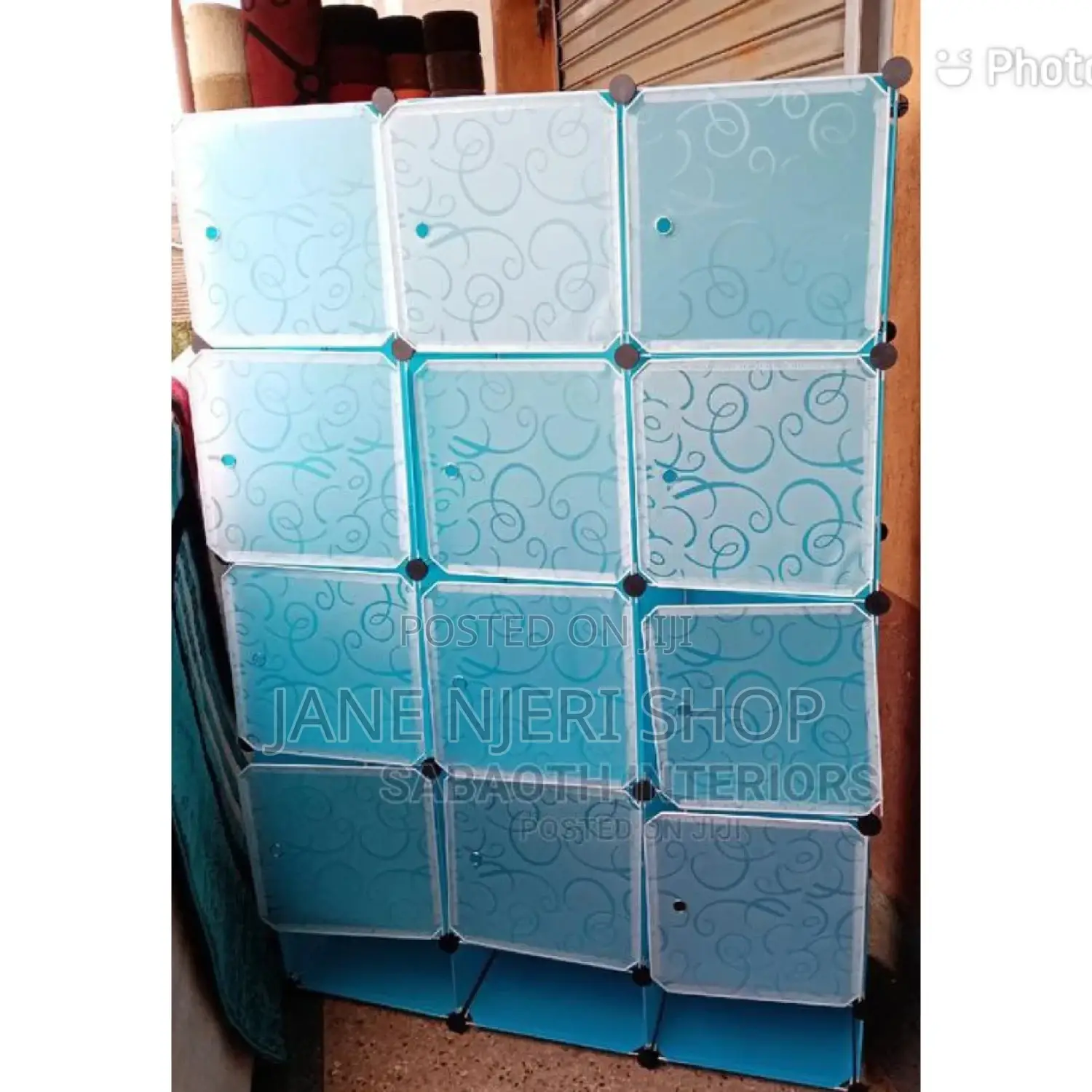 Blue Plastic Wardrobe