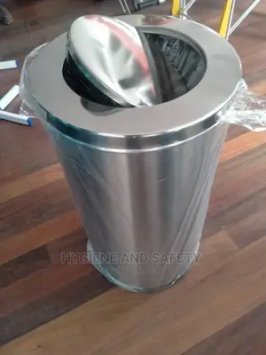 Stainless Steel Bin Swing Top