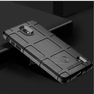 Rugged Shield Full Coverage Silicone Case for Nokia 1 Plus