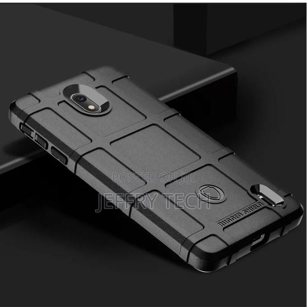 Rugged Shield Full Coverage Silicone Case for Nokia 1 Plus - thumbnail 3