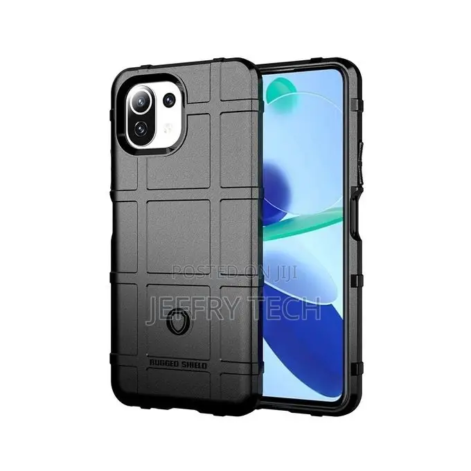 Xiaomi Mi 11 Lite Case, Laimtop Soft TPU Heavy Duty Rugged S