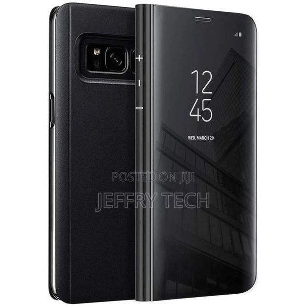 Mirror Flip Stand View Case Cover for Samsung Galaxy S8 Plus
