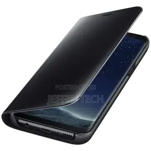 Mirror Flip Stand View Case Cover for Samsung Galaxy S8 Plus