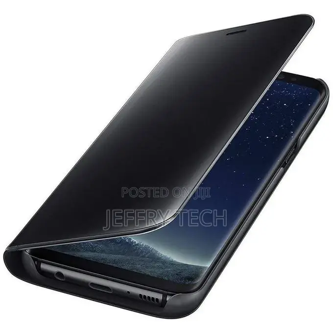 Mirror Flip Stand View Case Cover for Samsung Galaxy S8 Plus