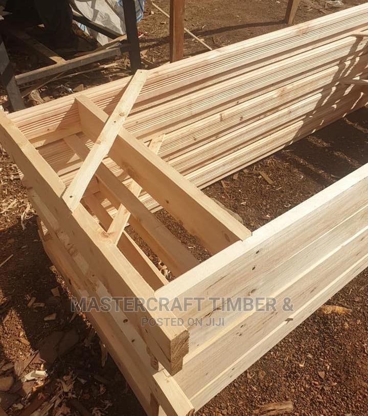 Cypress Door Frame With Vent 6x2 in Ruiru Doors, Mastercraft Timber