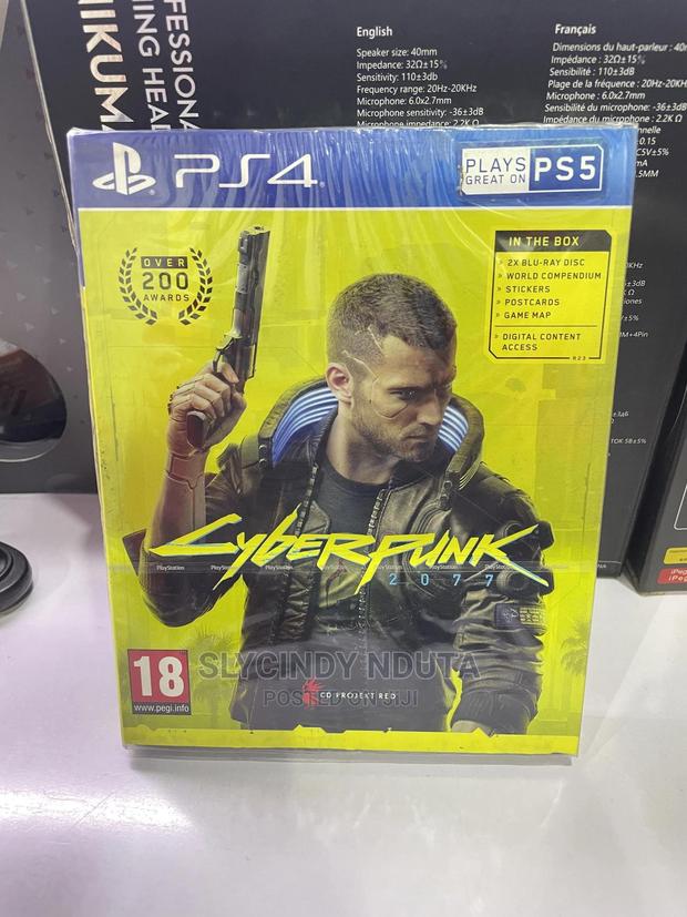 Ps4 Cyberpunk 2077 - main view