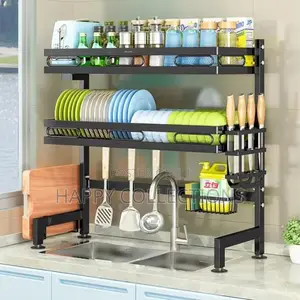 Double Layer Over the Sink Dish Rack
