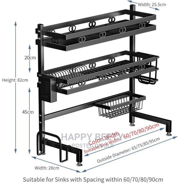 Double Layer Over the Sink Dish Rack