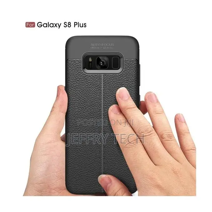 Case for Samsung Galaxy S8 Plus Litchi Skin Anti-Slip Resili