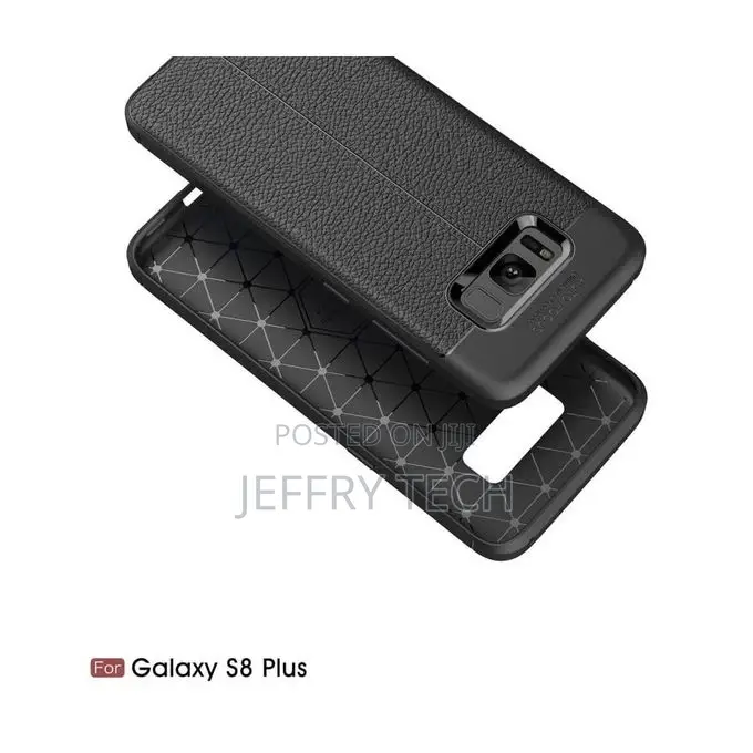 Case for Samsung Galaxy S8 Plus Litchi Skin Anti-Slip Resili
