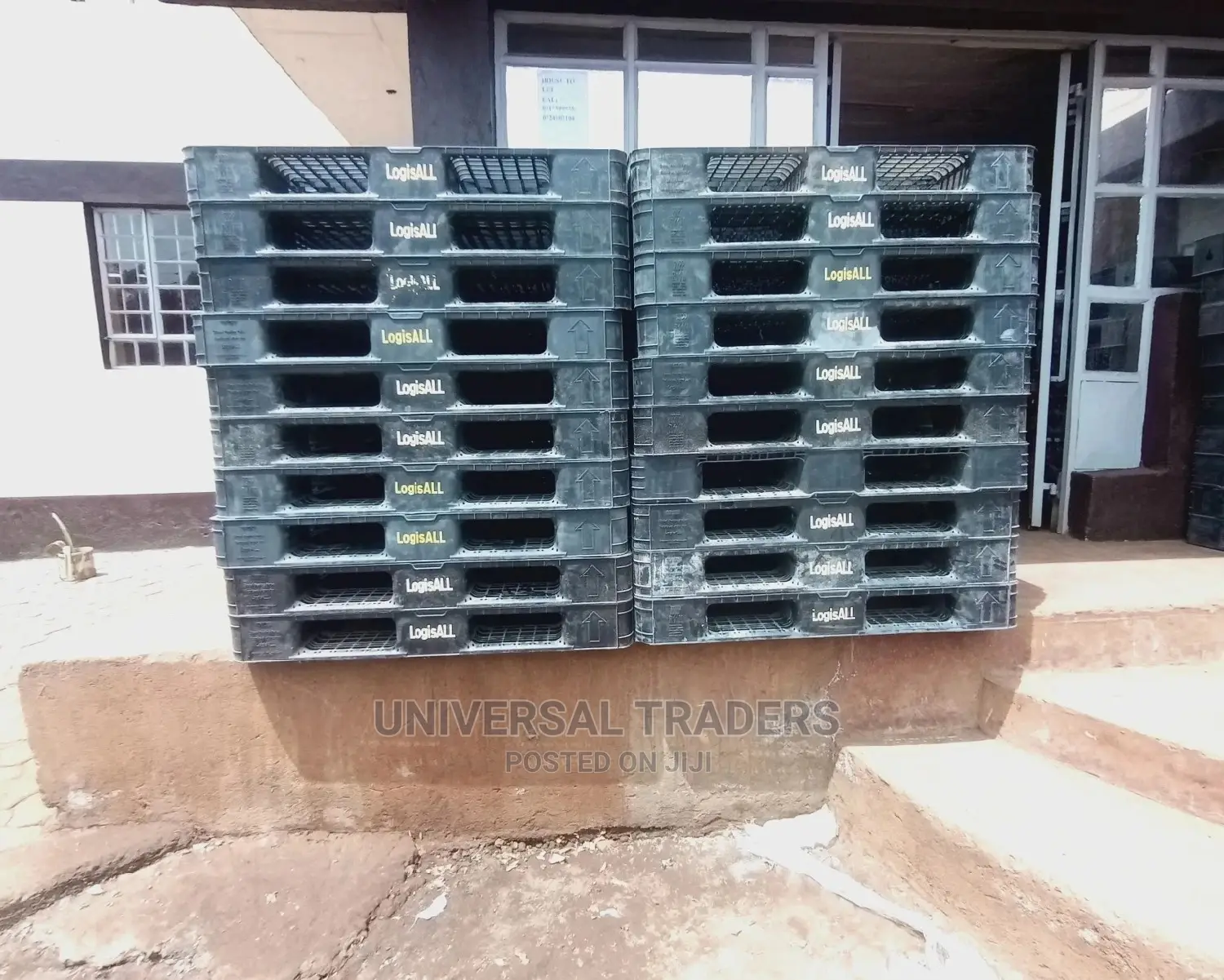 Plastic Pallets - 110 by 110 Cms