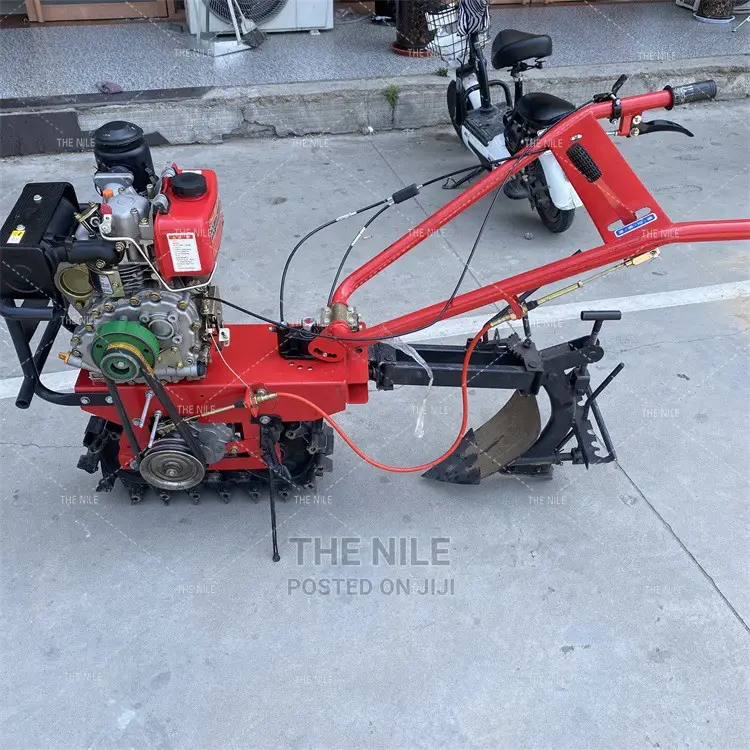 A Plowing Furrowing Machine
