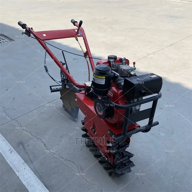 A Plowing Furrowing Machine
