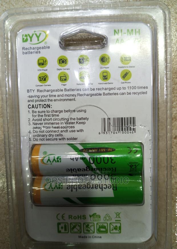 BYY Battery AA Rechargeable - thumbnail 3