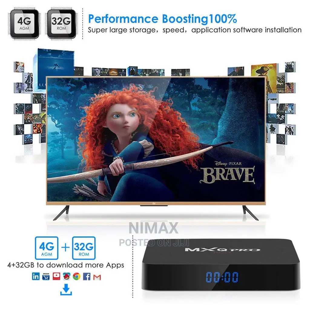 New 4gb/32gb 4K Mbox 4gb Ram 32 Gb Rom With Android 10,