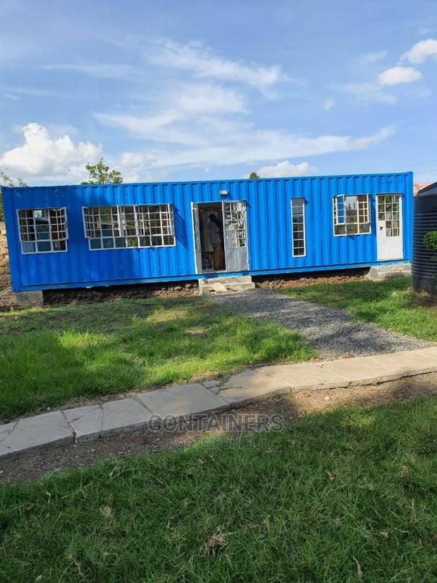 40ft Offices, Ready and Installed - main view