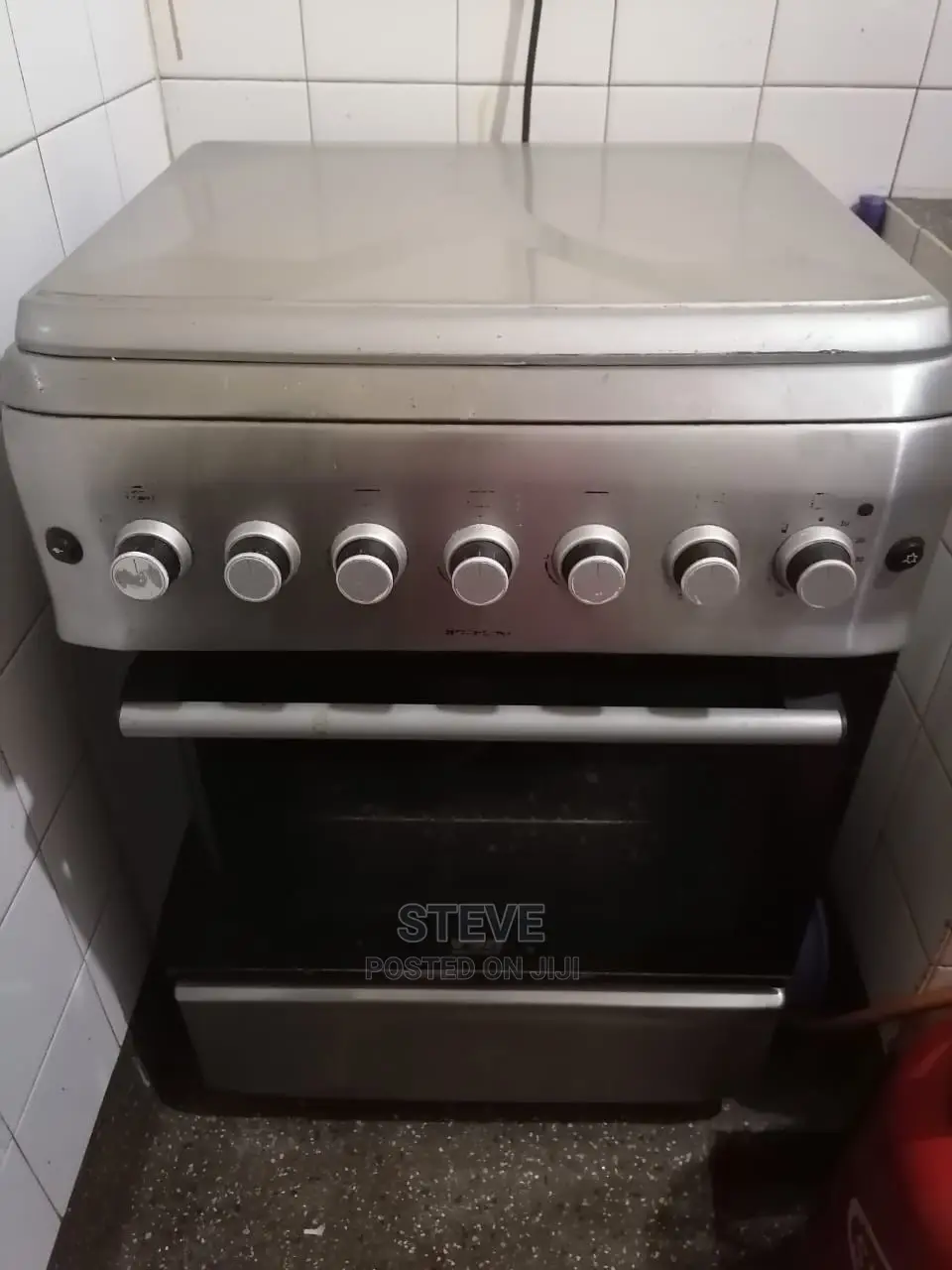 Von Standing 60x60 Cooker 4gas Burner Elecbaking Oven/Grill