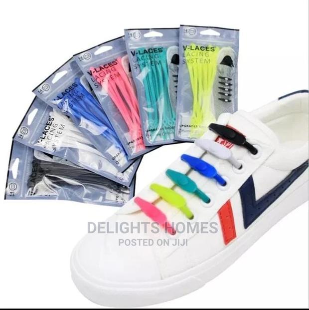 12pcs Silicone Shoelaces