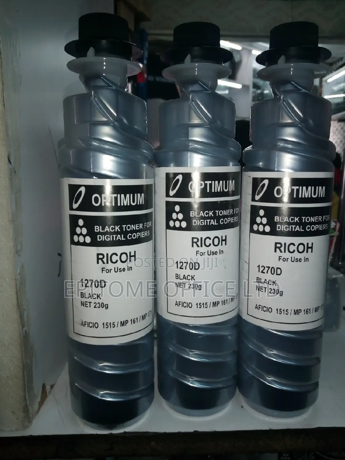 1270D Ricoh Aficio Black Toners