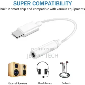 Type C Original Handsfree Connector to 3.5mm | Original Conv