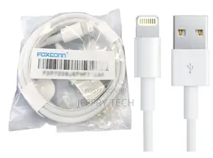 1 Meter Fast Charging + Data Cable for iPhone 4 - White