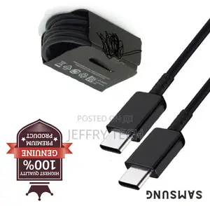 USB Type C to Type C PD Fast Charging Cable- 100% Original H