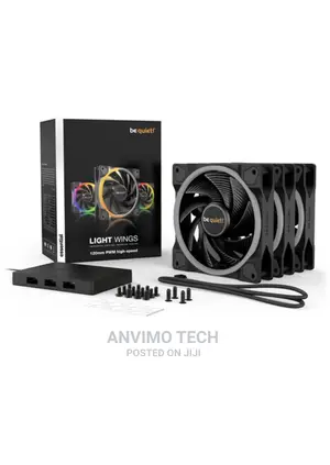 Be Quiet! Light Wings ARGB Cooling Fan (3-pack)